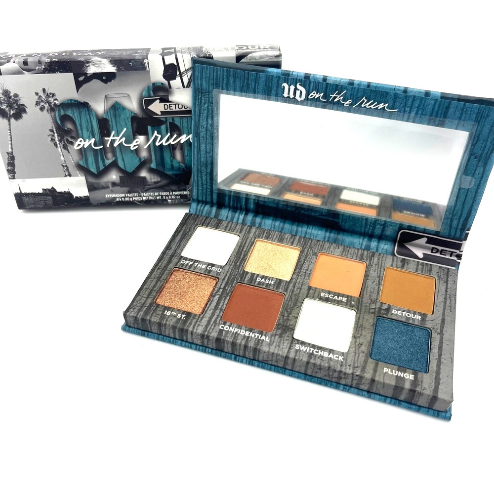 Urban Decay On‎ The Run Eye Shadow Palette Detour Eight x 0.02 oz / 0.80g
